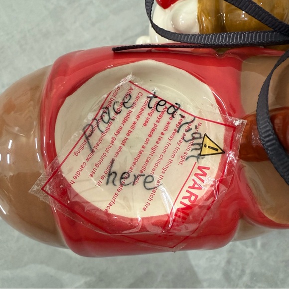 Hello Kitty Blue Sky Western Cowgirl Horse Ceramic Tea Light Holder Home Decor - Picture 8 of 13